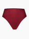 The Audrey High Waist Bottom - Merlot